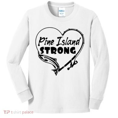 Pine Island Strong Kids Long Sleeve Shirt