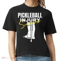 Pickleball Injury Survivor Funny Dink Player Team Paddleball Comfort Colors Boxy T-Shirt thumb 0