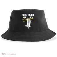 Pickleball Injury Survivor Funny Dink Player Team Paddleball Sustainable Bucket Hat thumb 0