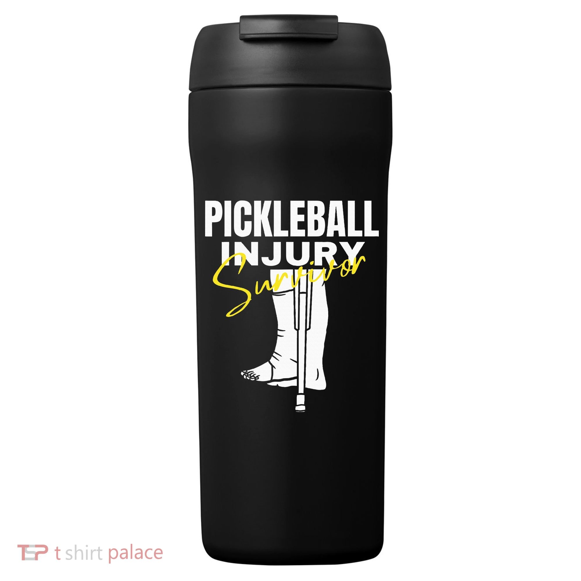 Pickleball Injury Survivor Funny Dink Player Team Paddleball 24oz Duet Stainless Steel Tumbler