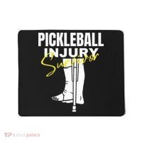 Pickleball Injury Survivor Funny Dink Player Team Paddleball Mousepad thumb 0