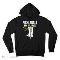 Pickleball Injury Survivor Funny Dink Player Team Paddleball Tall Hoodie thumb 0