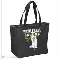Pickleball Injury Survivor Funny Dink Player Team Paddleball Tote Bag thumb 2