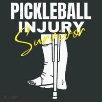 Pickleball Injury Survivor Funny Dink Player Team Paddleball Infant Baby Jersey Bodysuit thumb 2