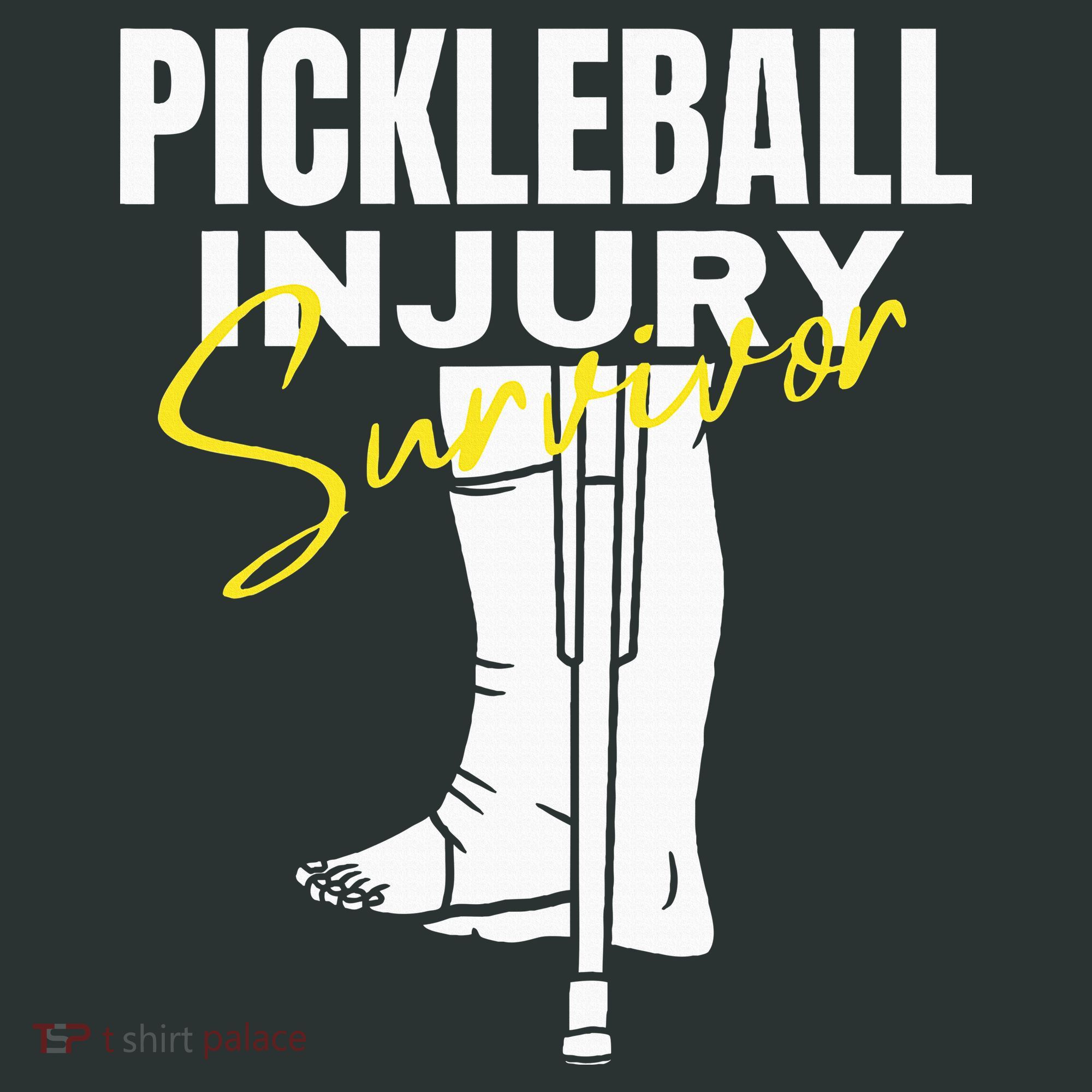 Pickleball Injury Survivor Funny Dink Player Team Paddleball Infant Baby Jersey Bodysuit