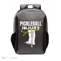 Pickleball Injury Survivor Funny Dink Player Team Paddleball Vector Backpack thumb 0