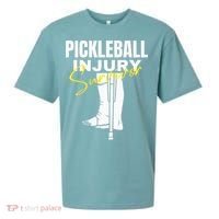 Pickleball Injury Survivor Funny Dink Player Team Paddleball Sueded Cloud Jersey T-Shirt thumb 0