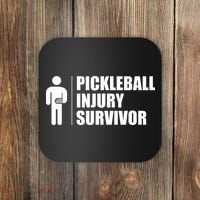 Pickleball Injury Survivor Coaster thumb 0