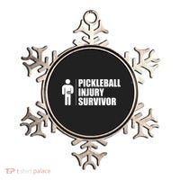 Pickleball Injury Survivor Ornament thumb 0