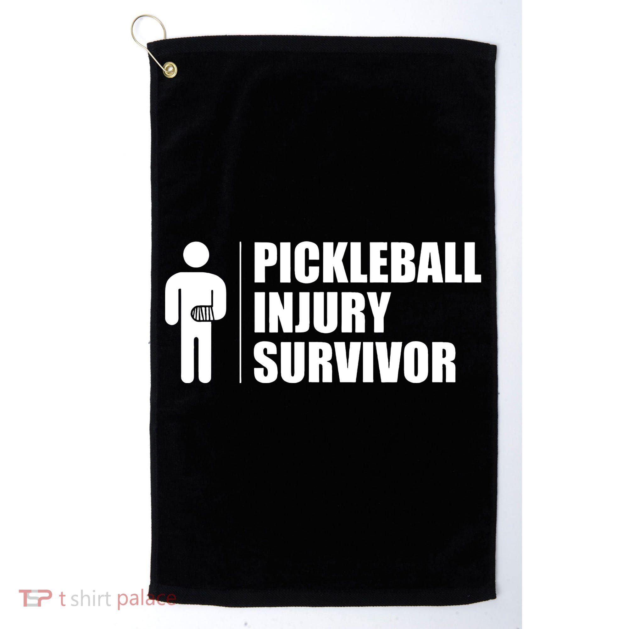 Pickleball Injury Survivor Golf Towel