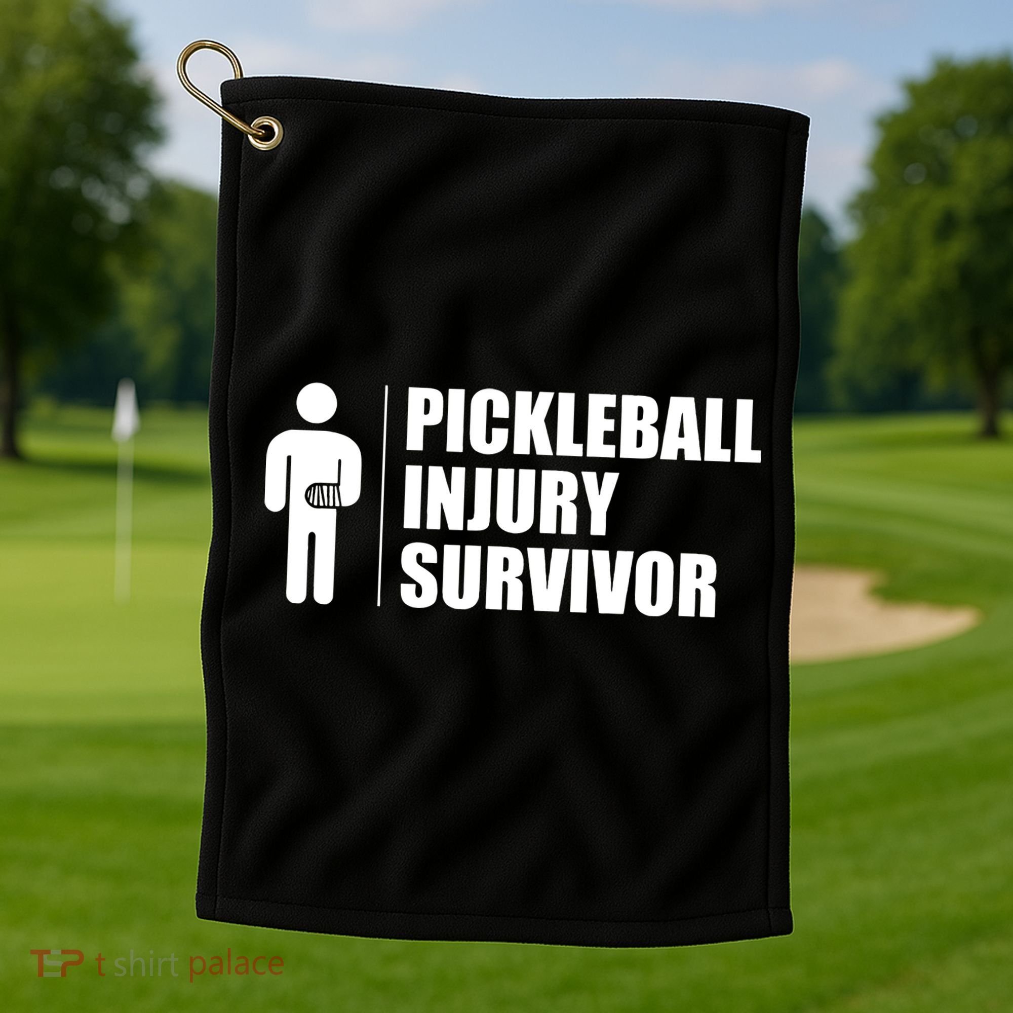 Pickleball Injury Survivor Golf Towel
