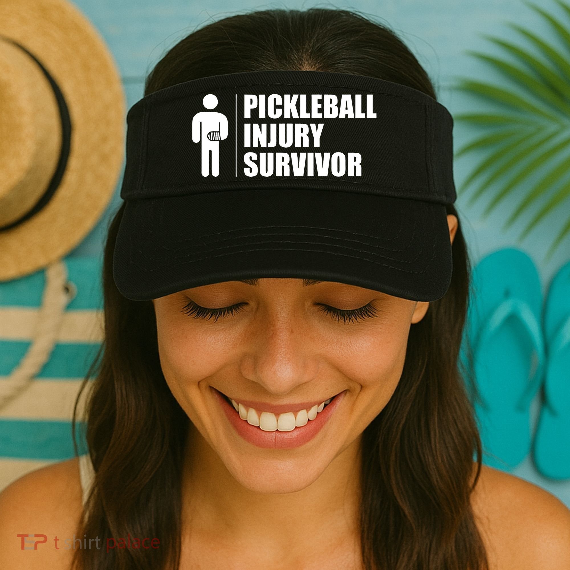Pickleball Injury Survivor Visor