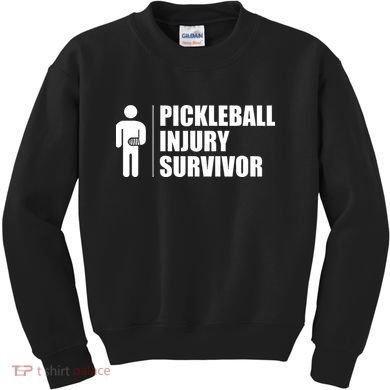 Pickleball Injury Survivor Kids Sweatshirt