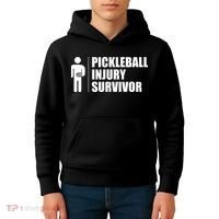Pickleball Injury Survivor Kids Hoodie thumb 4