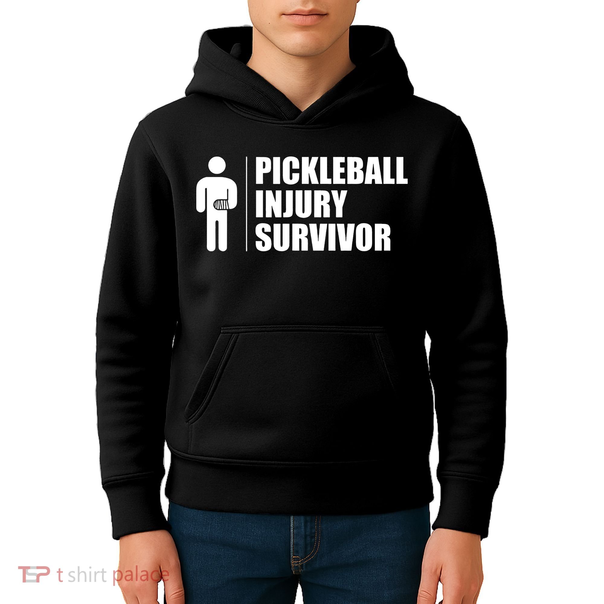 Pickleball Injury Survivor Kids Hoodie