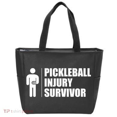 Pickleball Injury Survivor Tote Bag