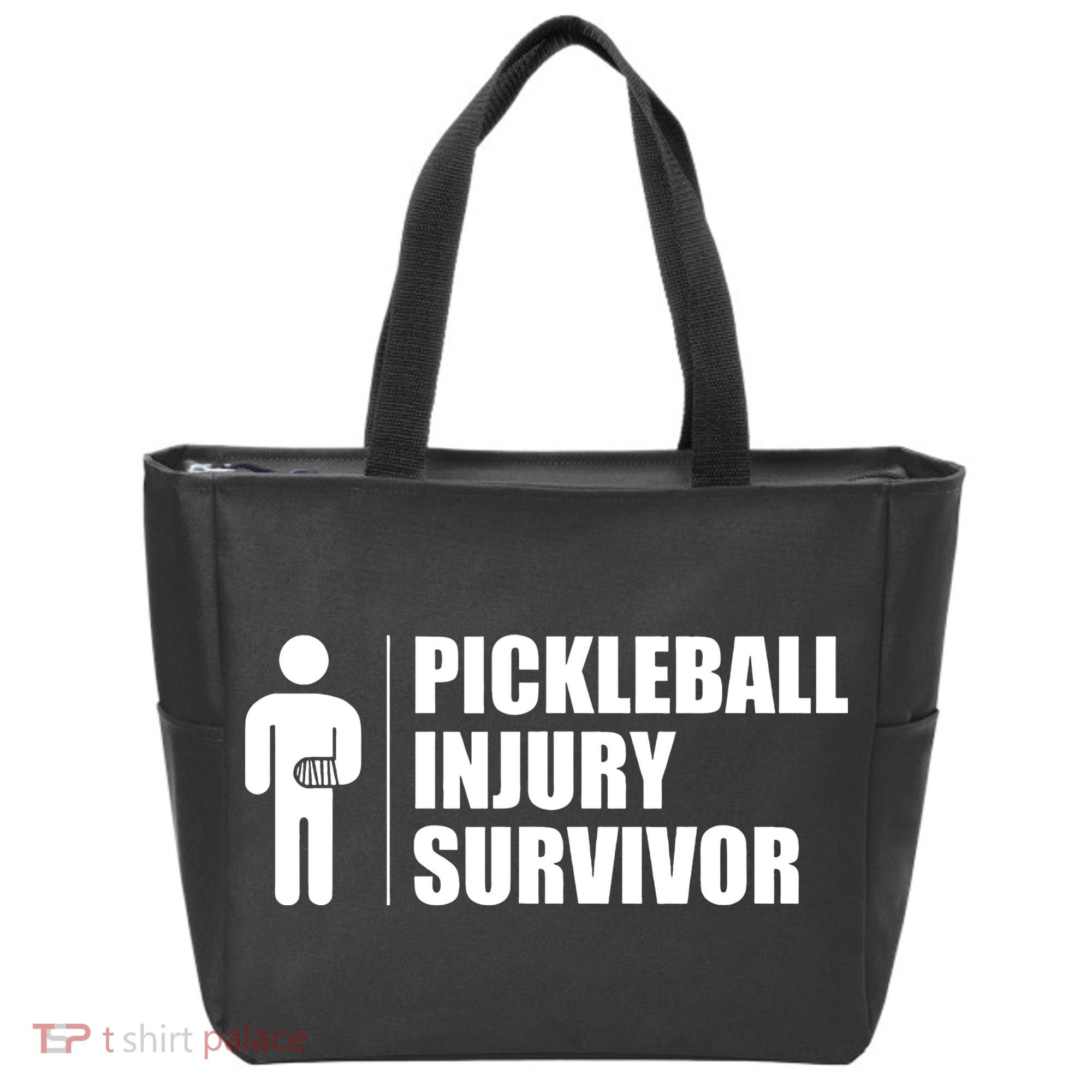 Pickleball Injury Survivor Tote Bag