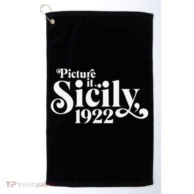 Picture It Sicily 1922 Golf Towel