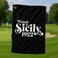 Picture It Sicily 1922 Golf Towel thumb 1