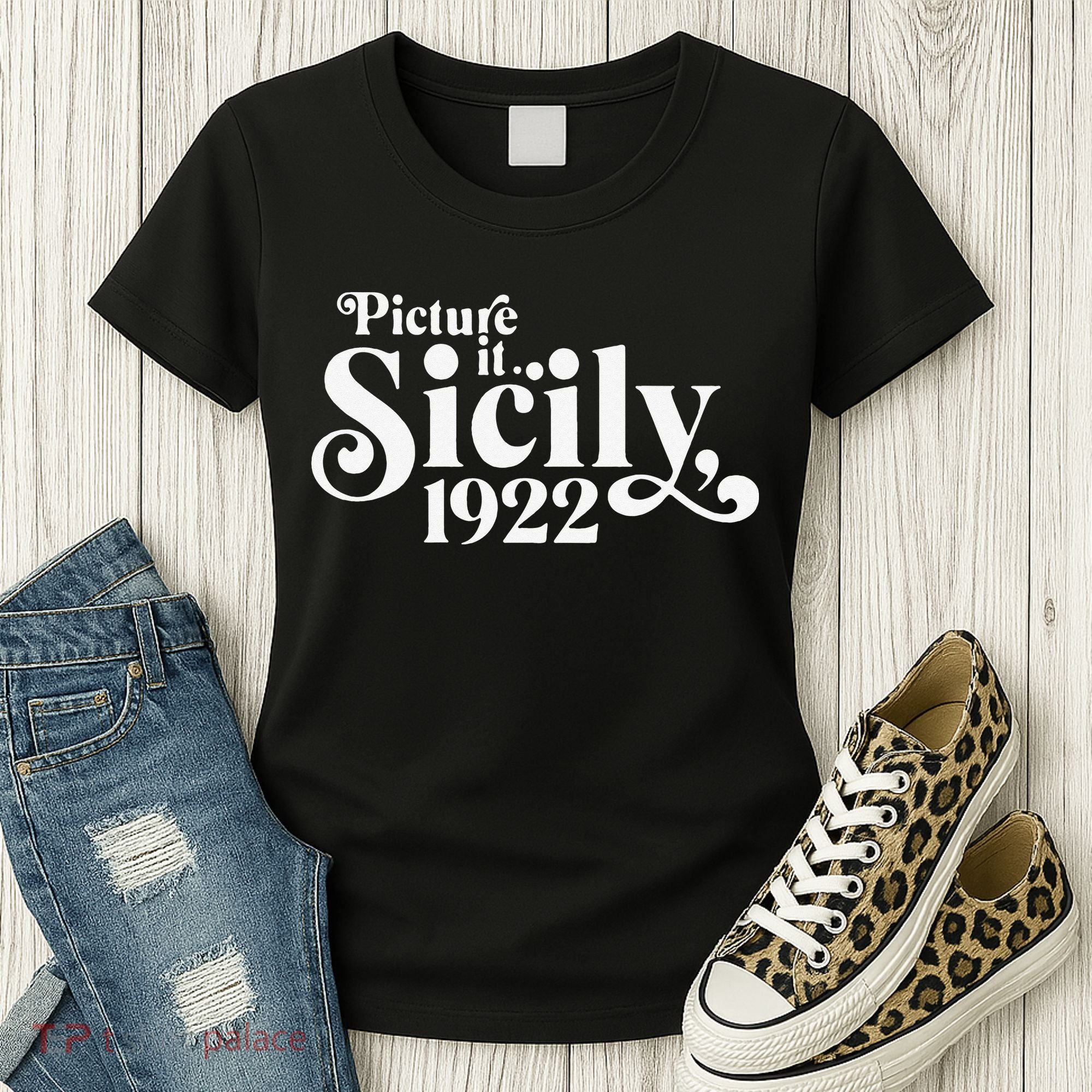 Picture It Sicily 1922 Women's T-Shirt