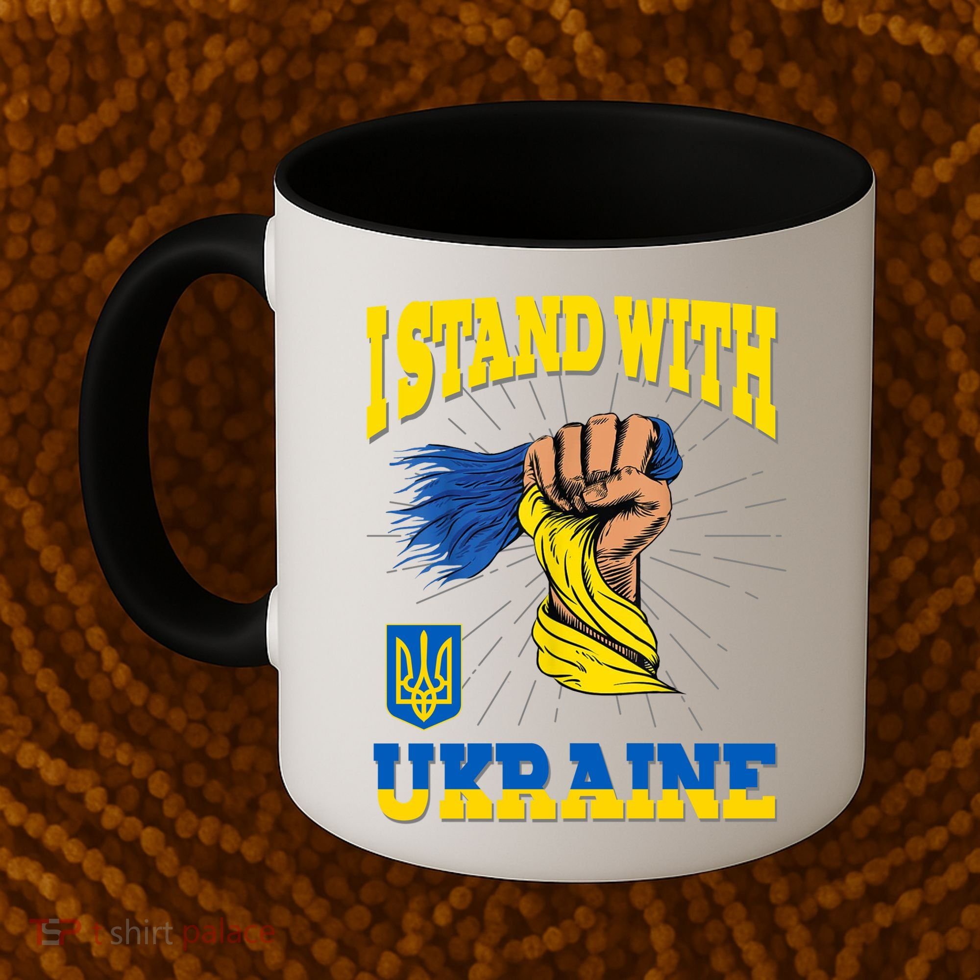 Powerful I Stand With Ukraine Coffee Mug
