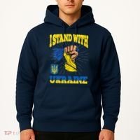 Powerful I Stand With Ukraine Hoodie thumb 2