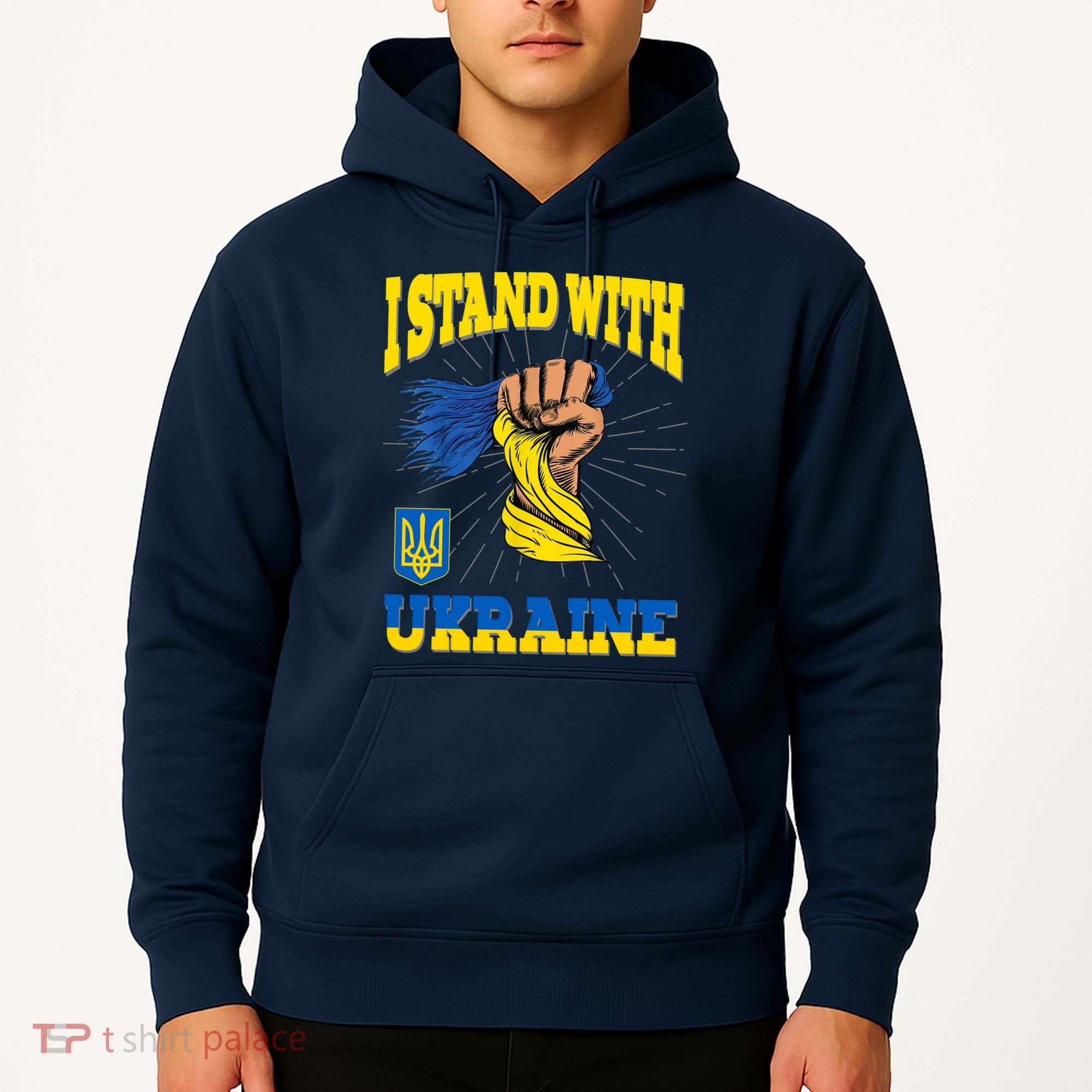 Powerful I Stand With Ukraine Hoodie