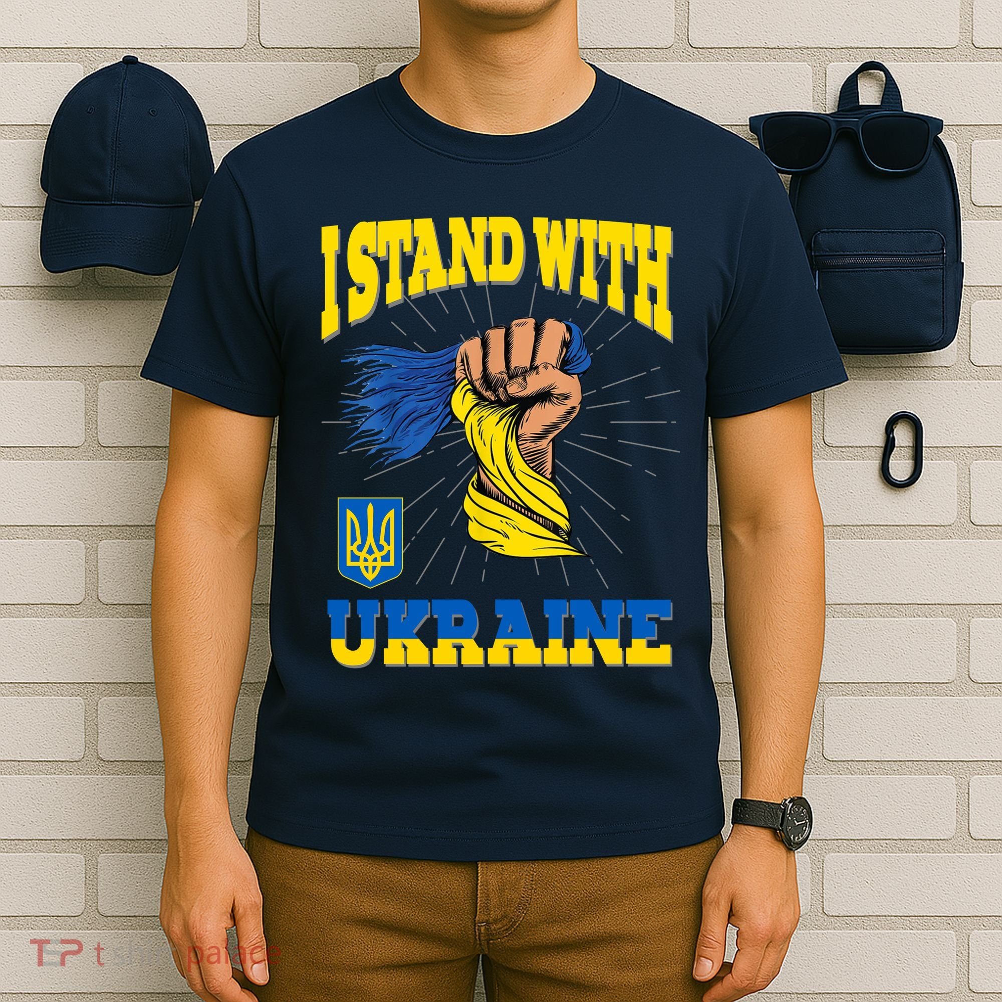 Powerful I Stand With Ukraine T-Shirt