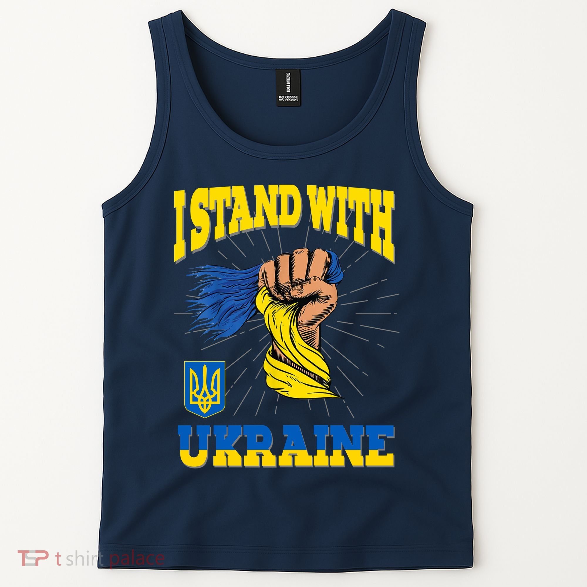 Powerful I Stand With Ukraine Tank Top