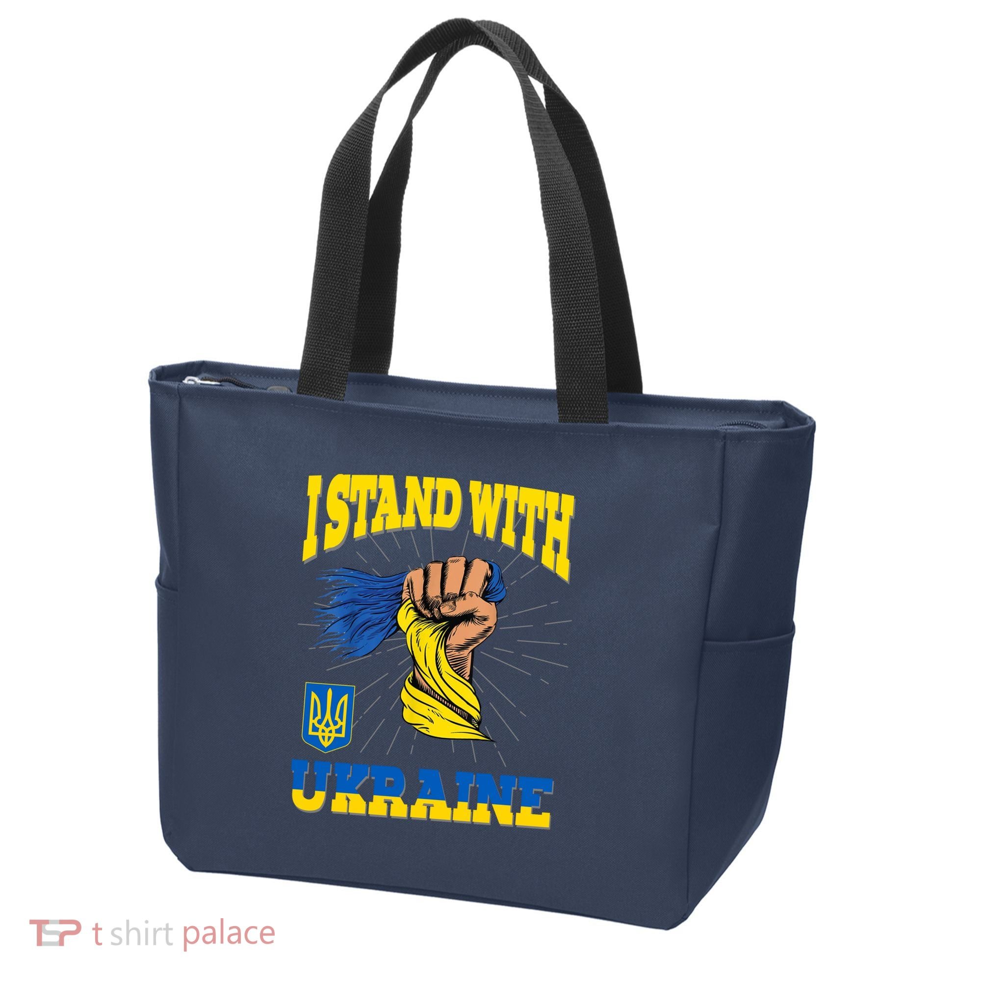 Powerful I Stand With Ukraine Tote Bag