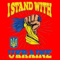 Powerful I Stand With Ukraine Santa Hat thumb 1