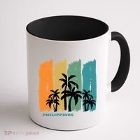 Palms Island Southeast Asia Sun Souvenir Palawan Gift Coffee Mug thumb 1