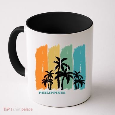 Palms Island Southeast Asia Sun Souvenir Palawan Gift Coffee Mug