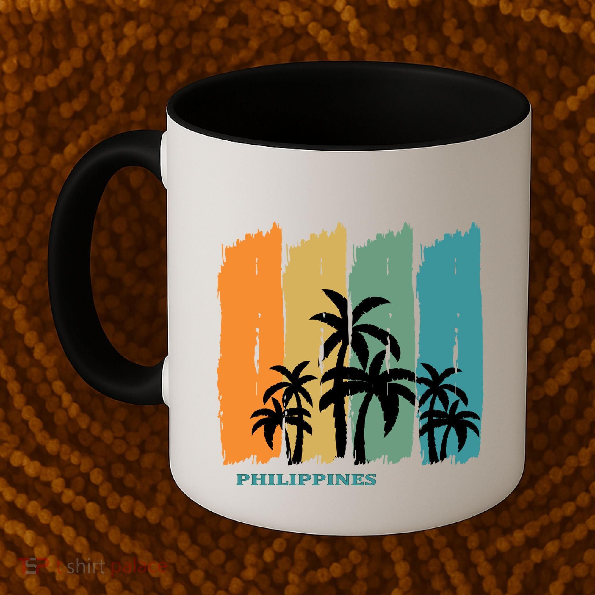 Palms Island Southeast Asia Sun Souvenir Palawan Gift Coffee Mug
