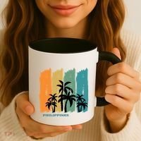 Palms Island Southeast Asia Sun Souvenir Palawan Gift Coffee Mug thumb 3