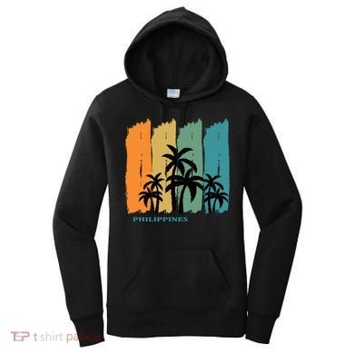 Palms Island Southeast Asia Sun Souvenir Palawan Gift Women's Hoodie
