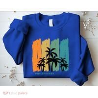 Palms Island Southeast Asia Sun Souvenir Palawan Gift Sweatshirt thumb 2