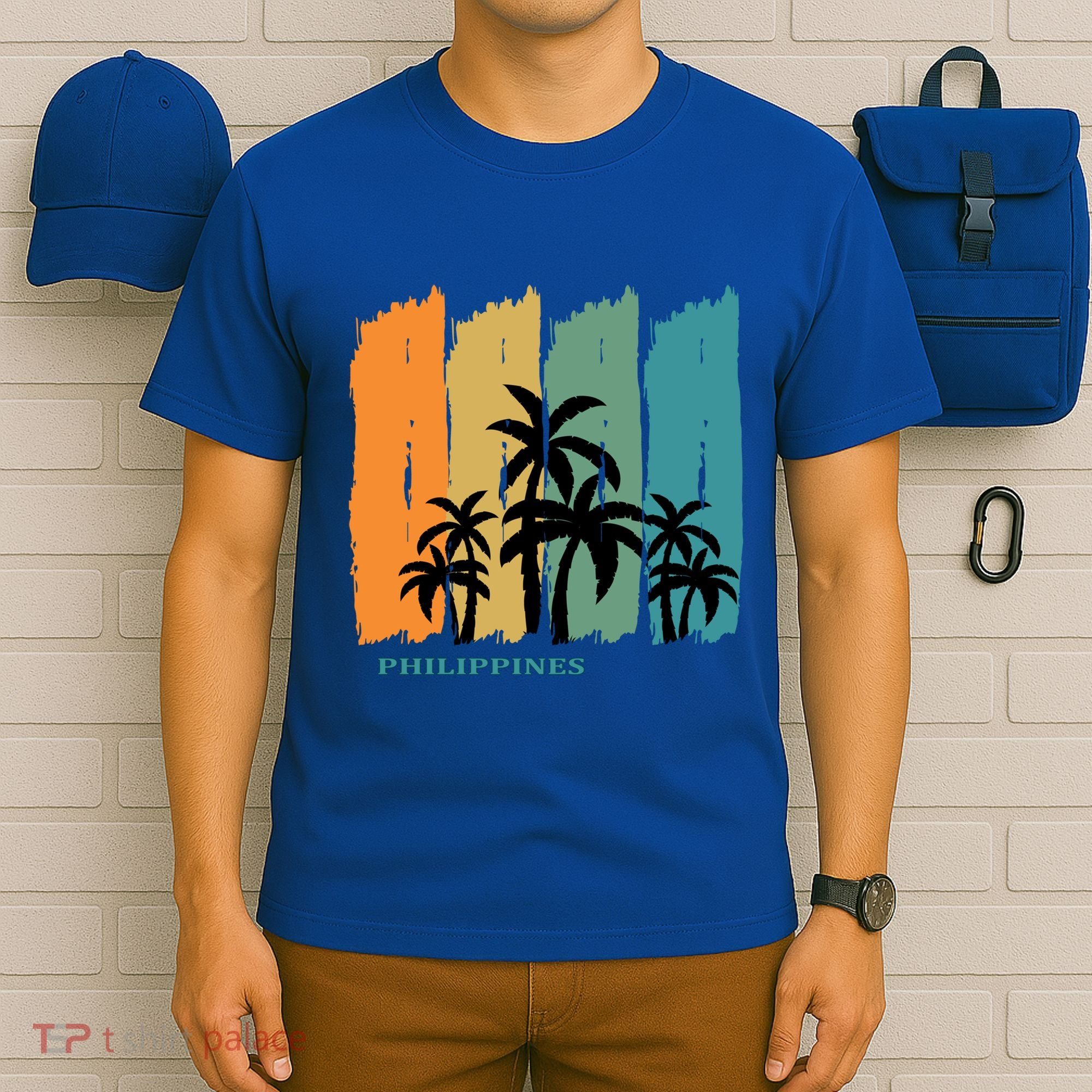 Palms Island Southeast Asia Sun Souvenir Palawan Gift T-Shirt