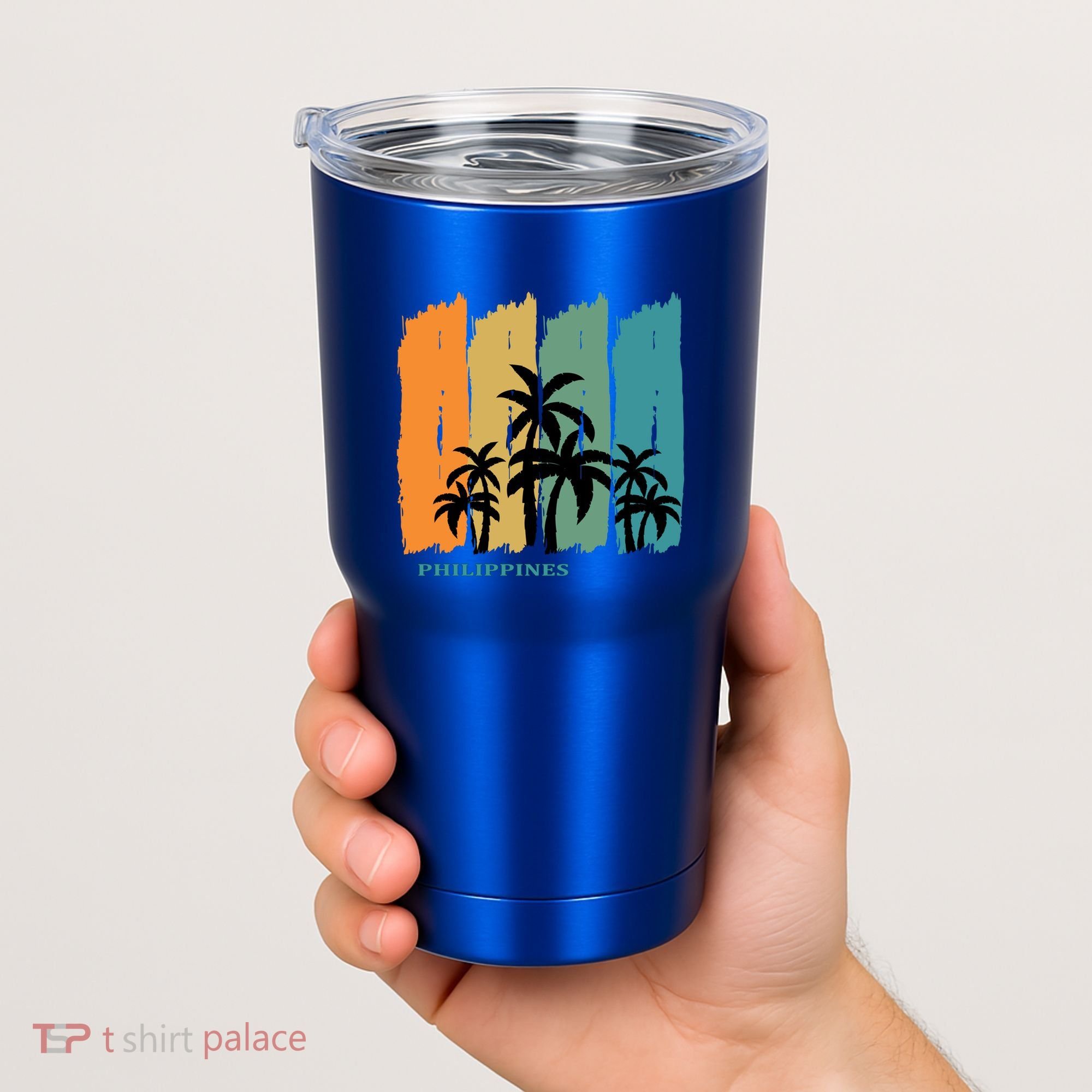 Palms Island Southeast Asia Sun Souvenir Palawan Gift Tumbler