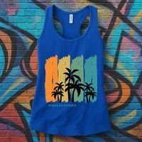 Palms Island Southeast Asia Sun Souvenir Palawan Gift Women's Tank Top thumb 3