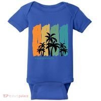Palms Island Southeast Asia Sun Souvenir Palawan Gift Baby Bodysuit thumb 0