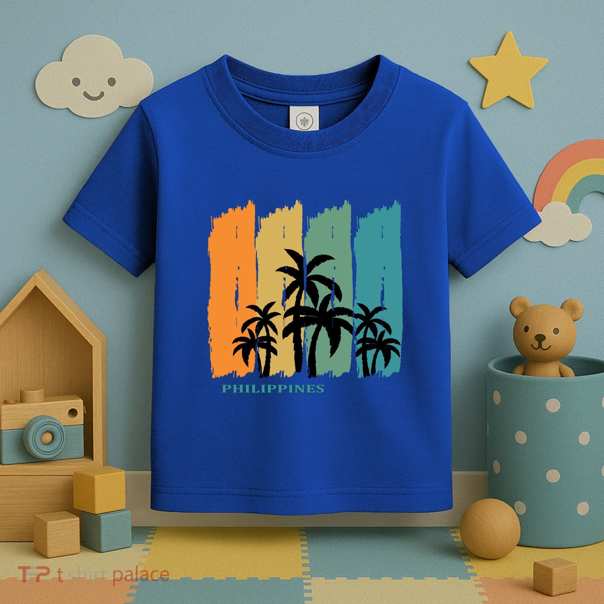 Palms Island Southeast Asia Sun Souvenir Palawan Gift Toddler T-Shirt