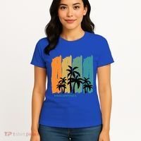 Palms Island Southeast Asia Sun Souvenir Palawan Gift Women's T-Shirt thumb 4
