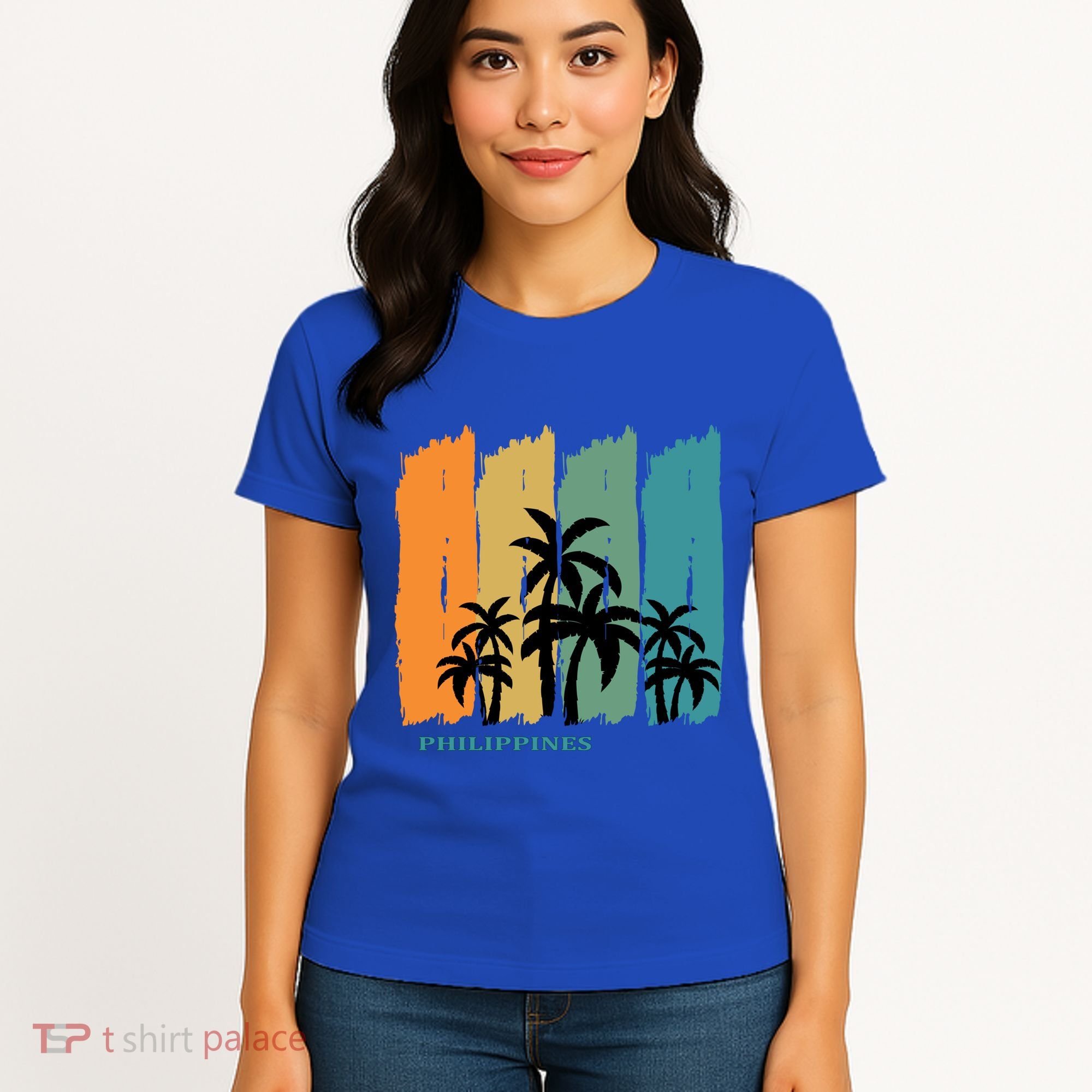Palms Island Southeast Asia Sun Souvenir Palawan Gift Women's T-Shirt
