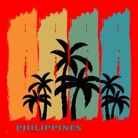 Palms Island Southeast Asia Sun Souvenir Palawan Gift Santa Hat thumb 1