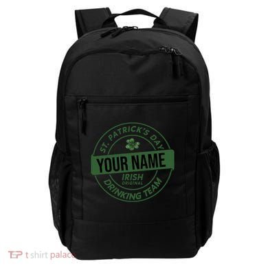 Personalized Irish Shirt Drinking Team Backpack