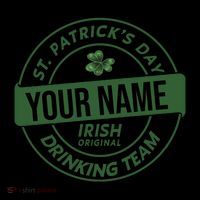 Personalized Irish Shirt Drinking Team Toddler Hoodie thumb 2