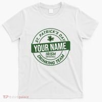 Personalized Irish Shirt Drinking Team T-Shirt thumb 0