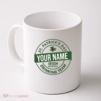Personalized Irish Shirt Drinking Team Coffee Mug thumb 0