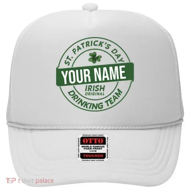 Personalized Irish Shirt Drinking Team Hat
